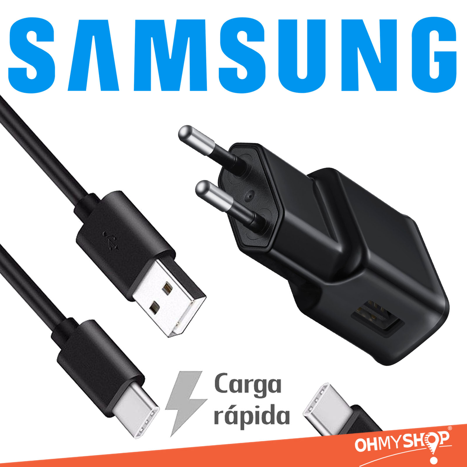 Detalles de Cargador Samsung Galaxy S8S9S10 Plus Note 89 Carga Rápida Usb c 5.0V 2A Detalles de Cargador Samsung Galaxy S8S9S10 Plus Note 89 Carga Rápida Usb c 5.0V 2A
